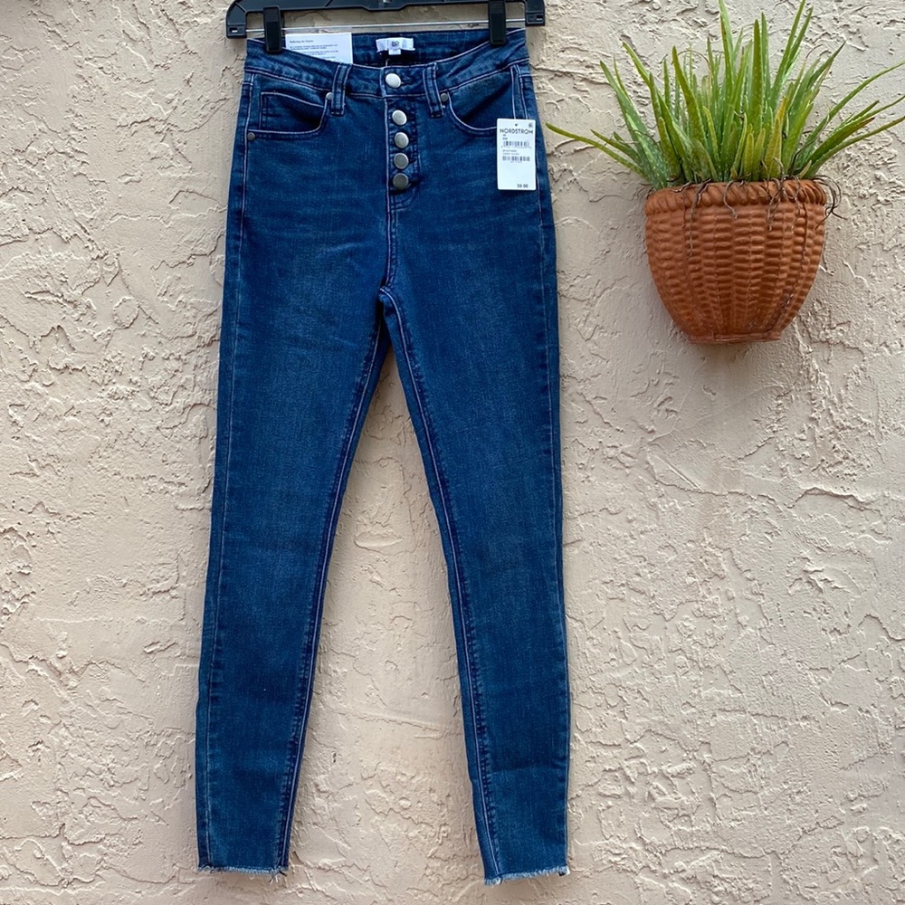 BNWT BP by Nordstrom Be Responsible Blue Dark Wash Denim Jeans